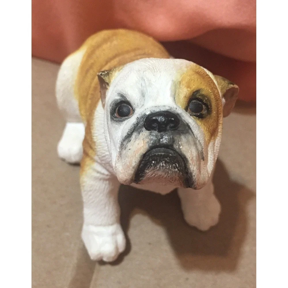 Sherratt & Simpson Adorable Sitting Bulldog Puppy Figurine (Rare) 2003